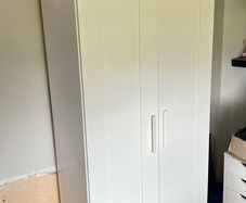 Ikea BRIMNES Wardrobe with 2 doors, white