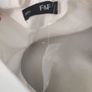 Brand new F&F cream longer line blouse size UK20 EU48 Postage included Image 4