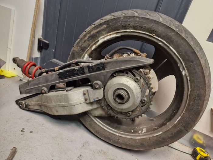 Honda Bros NT400 Swing Arm