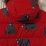 New Boden Red Bear Coat age 13-14 Image 8