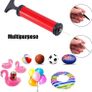 Portable Ball Pump,Air Pump Inflator Kit with Needle,Nozzle, Extension Hose Hand Pumps for Basketball Football Volleyball Water Polo Rugby Exercise Sports Ball Balloon Swim Inflatables (FREE POSTAGE) Image 5