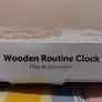 Wooden Routine Clock educational toy Image 3