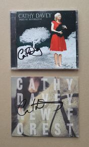 Cathy Davey autographed CD albums Irish Singer