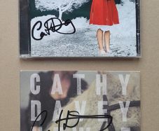 Cathy Davey autographed CD albums Irish Singer