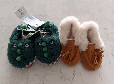 Boys Infant slippers new