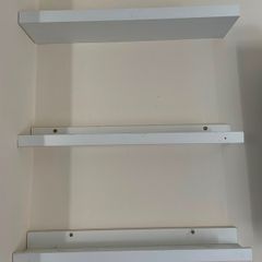 3 x Shelves