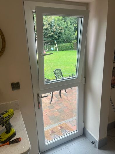 Front, back and french doors
