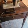 Singer 185K Antique Sewing Machine with Table Image 6
