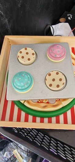 Large Wooden Play Kitchen Accessory Bundle