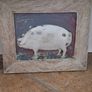 Hand Painted Ceramic Pig Plaque Image 10