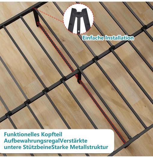 King Size Bed Frame Metal