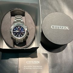 Citizen Promaster Navihawk A T Watch solar powered eco drive