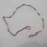 a lovely antique gold plated pocket watch fob chain Image 2