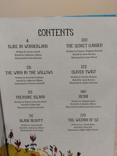 A Treasury Of Classic Stories Hardback Book