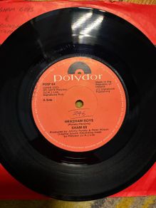 Sham 69. Vinyl single. Irish pressing