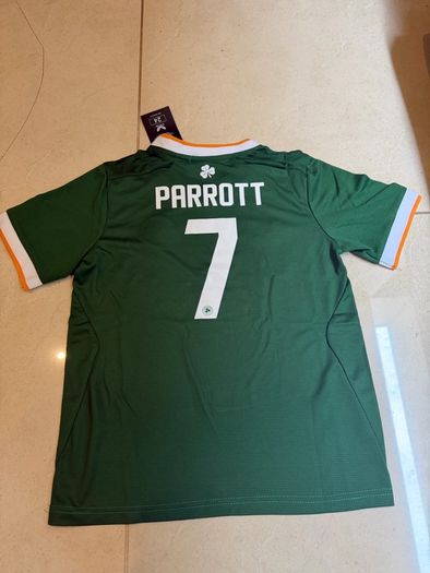 Ireland Home Football Kit Age 8-9 Troy Parrott Castore Jersey & Shorts BNWT
