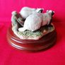Rare Badger & Cubs (Border Fine Arts) Vintage Image 2