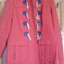 Next Orange Duffle Coat Image 3