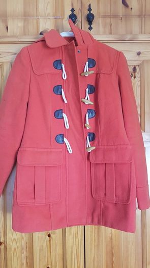 Next Orange Duffle Coat