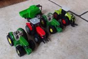 Collection of Tractors and Combine Harvester