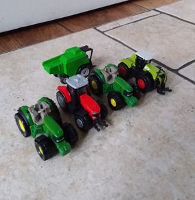 Collection of Tractors and Combine Harvester