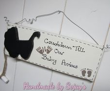 Countdown Till Our Baby Arrives "Plaque" Gift