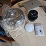 Lucande Dain LED pendant light, 1-bulb, smoke grey, glass Image 3