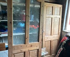 Wooden doors