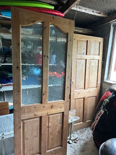 Wooden doors
