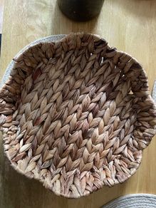 Straw baskets