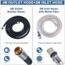 12V 175W Diesel Transfer Pump 45L/min Electric Fuel Transfer Pump with Nozzle & Hose for Diesel, Kerosi With storage case Image 3