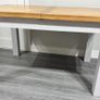 Solid Oak Extending Dining Table, Ex Display Image 4