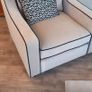 Custom 4 seater, 1 seater and footstool Image 2
