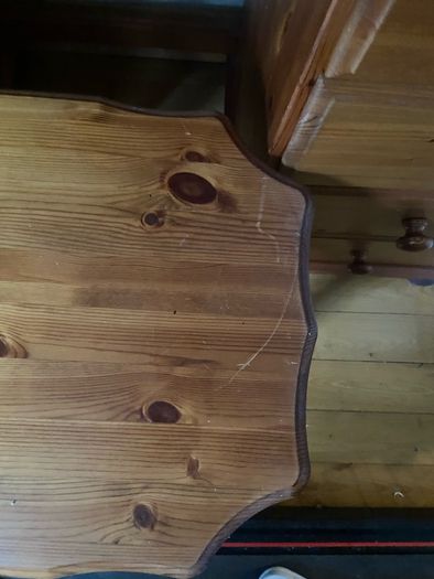 Dressing Table with mirror and stool