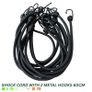 Shock Cord with 2 metal hooks 60cm - 10 Pack Image 3