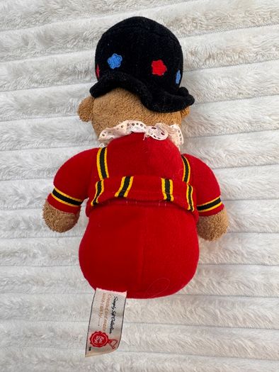 Keel Toys England Royal Palace Guard Bear Plush British Royal Guard approx. 22 cm. Used Please see photos