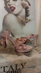Pink High Heels Size 9