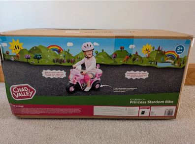 New 6V Chad Valley Princess Stardom Electric Bike
