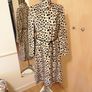 Women's Coat Leopard Print REDUCED Size 14 Image 7