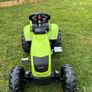 Garden Ride on Tractor and trailer Claas made in France Image 2