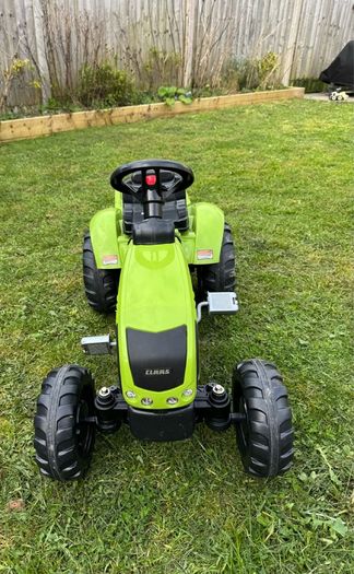 Garden Ride on Tractor and trailer Claas made in France