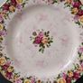 Royal Albert "Old Country Roses" Peach Damask Dessert Plate Image 2
