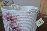 Cotton Rope Basket.