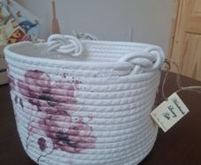 Cotton Rope Basket.