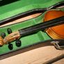 Vintage Parrot Violin And Bow With Wooden Case. Size 1,4 (Article No.Parrot Mus-1417) Image 4