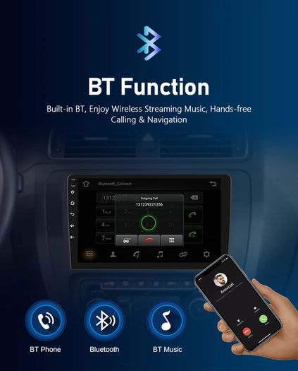 10.1 Inch Android 13 For VW Volkswagen Touran 2016 2017 2018 Car Radio Multimedia Player Wireless DSP