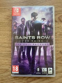 Saints Row 3 Nintendo switch case only