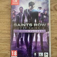 Saints Row 3 Nintendo switch case only