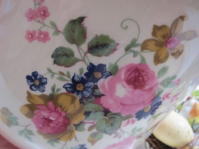 Vintage Porcelain vase Staffordshire Ironstone