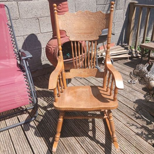 Wooden Rocking Chair